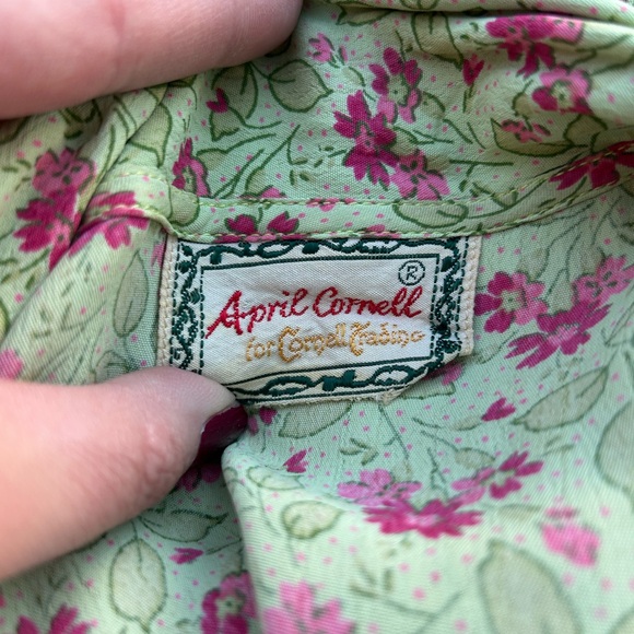 🔥SOLD🔥VINTAGE 90s Perfection Floral Button Up Maxi Dress - Picture 7 of 7